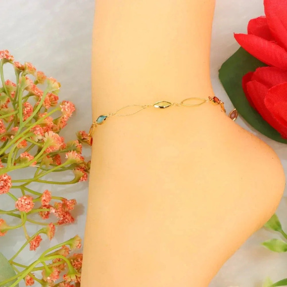"New Beautiful Design Anklet for Women/Girls, Gift, A607 - Picture 2 of 10